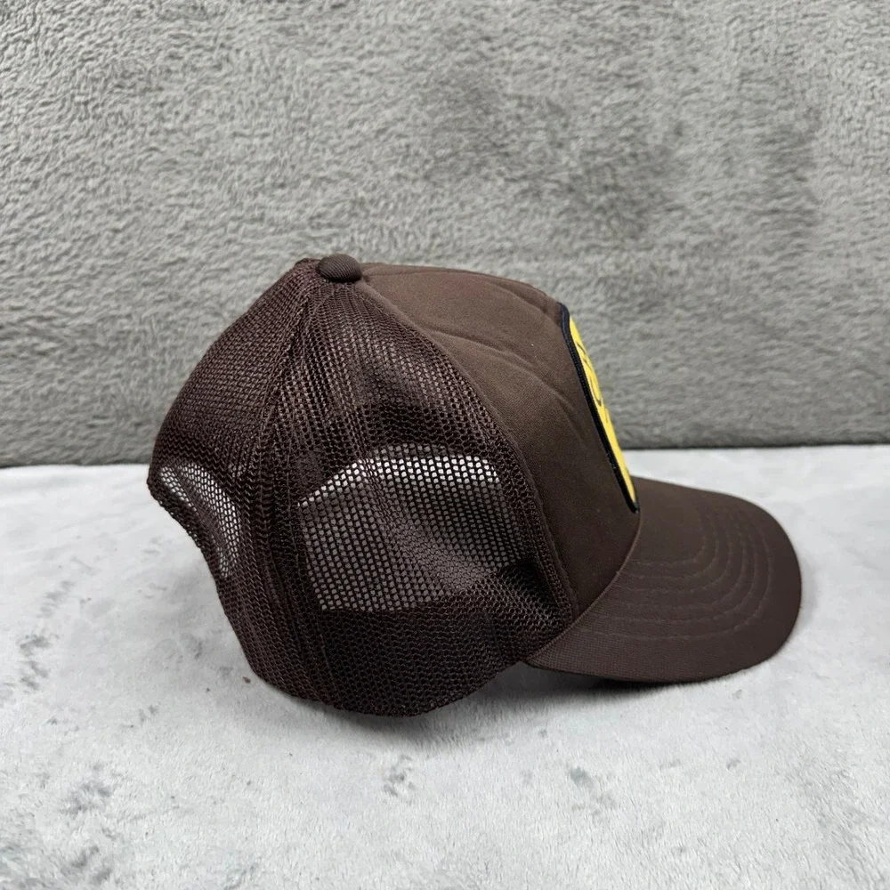 JA‎ Headwear II Chone Duck Hunters Association Trucker Hat Mens OSFA Brown EUC
